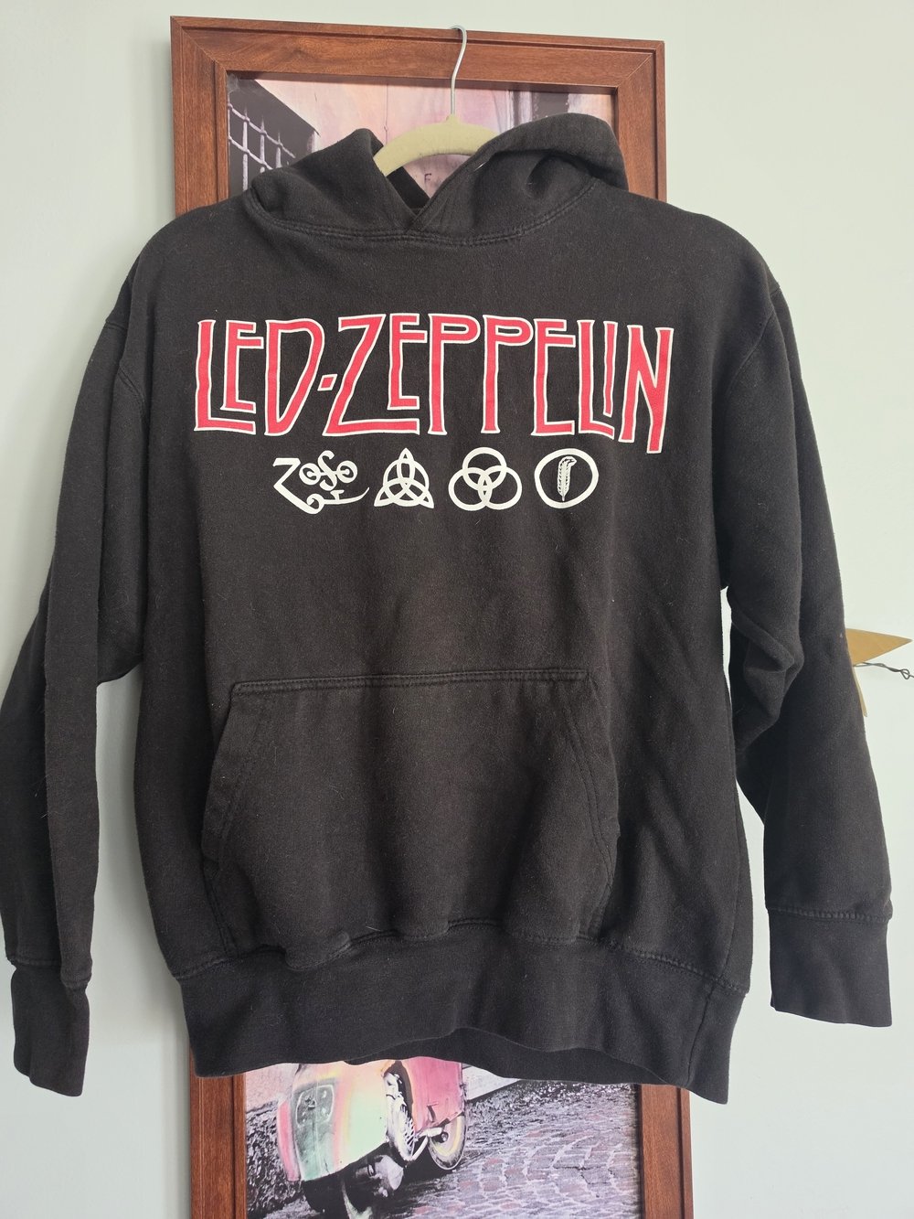 Led Zeppelin Black Pullover Hoodie -
